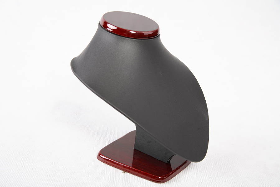 Dekolt do prezentacji biżuterii, 20 cm, czarny