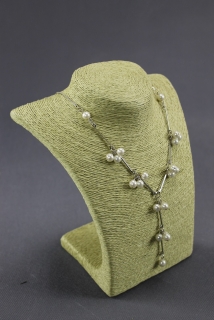 Ekspozytor do prezentacji biżuterii - 22 cm zielony ELEMENTRIX