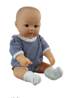 Realistyczny manekin  małego dziecka, chłopiec 45cm, ELEMENTRIX