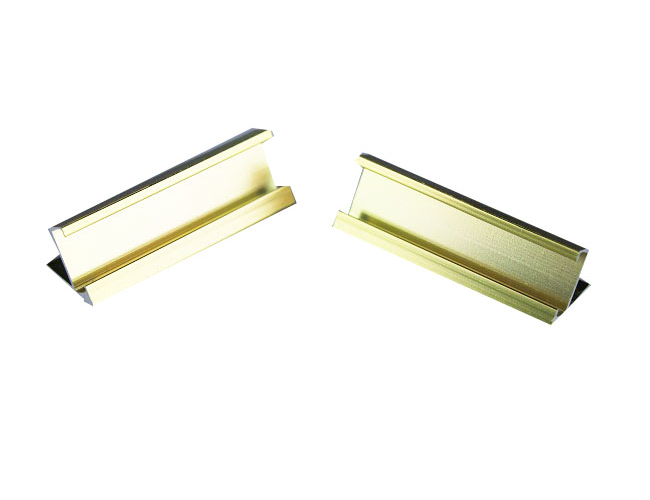 Cenówki 1x aluminiowy stojak złoty
